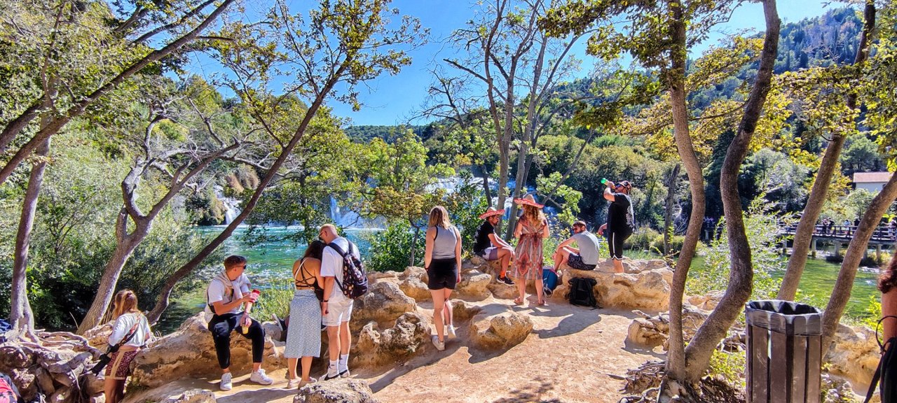 Thousands of people are coming to the falls every day