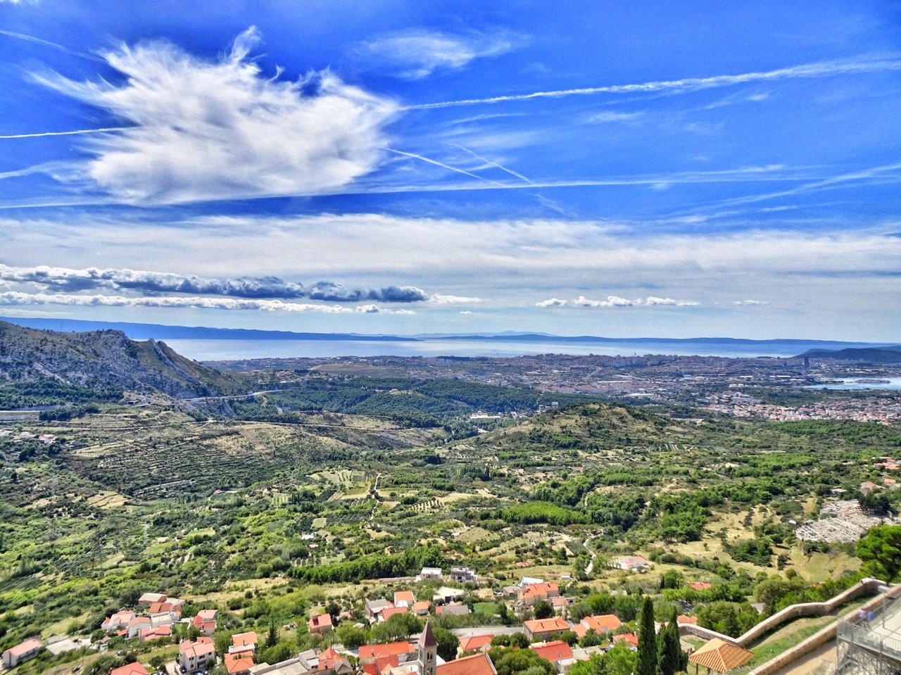 View to the sea