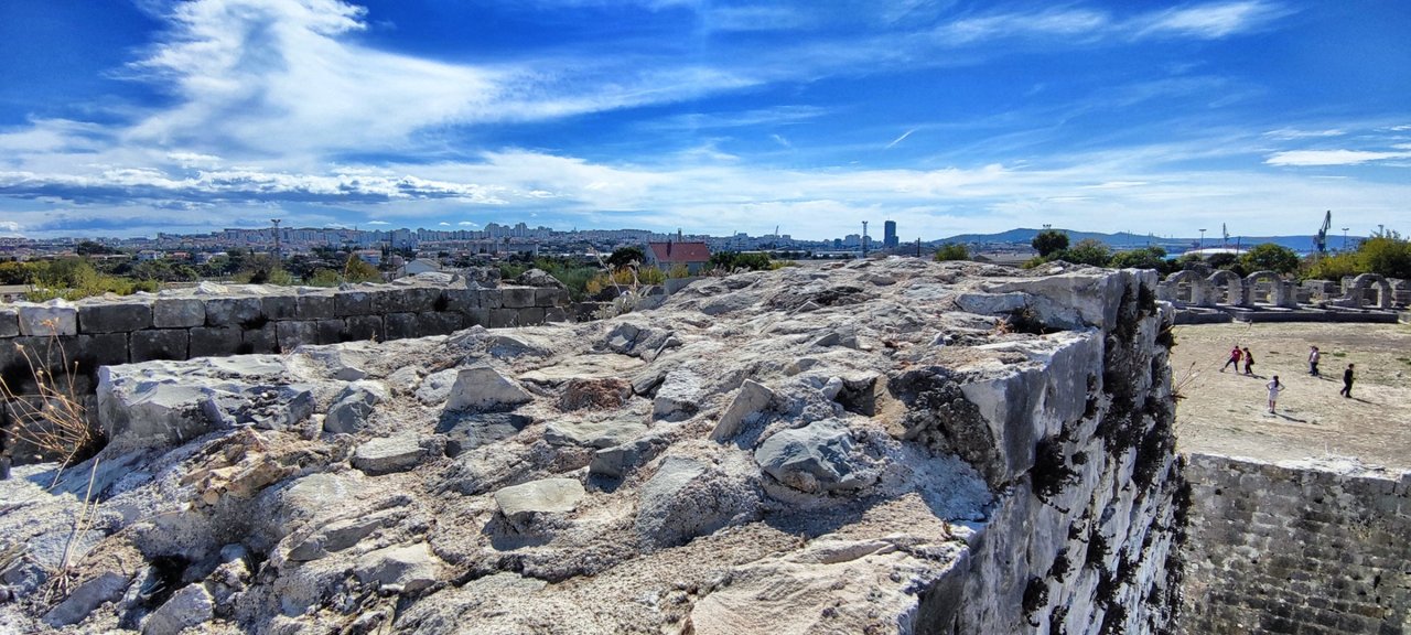 This stone wall has seen all the ages since Jesus Christ. And much more