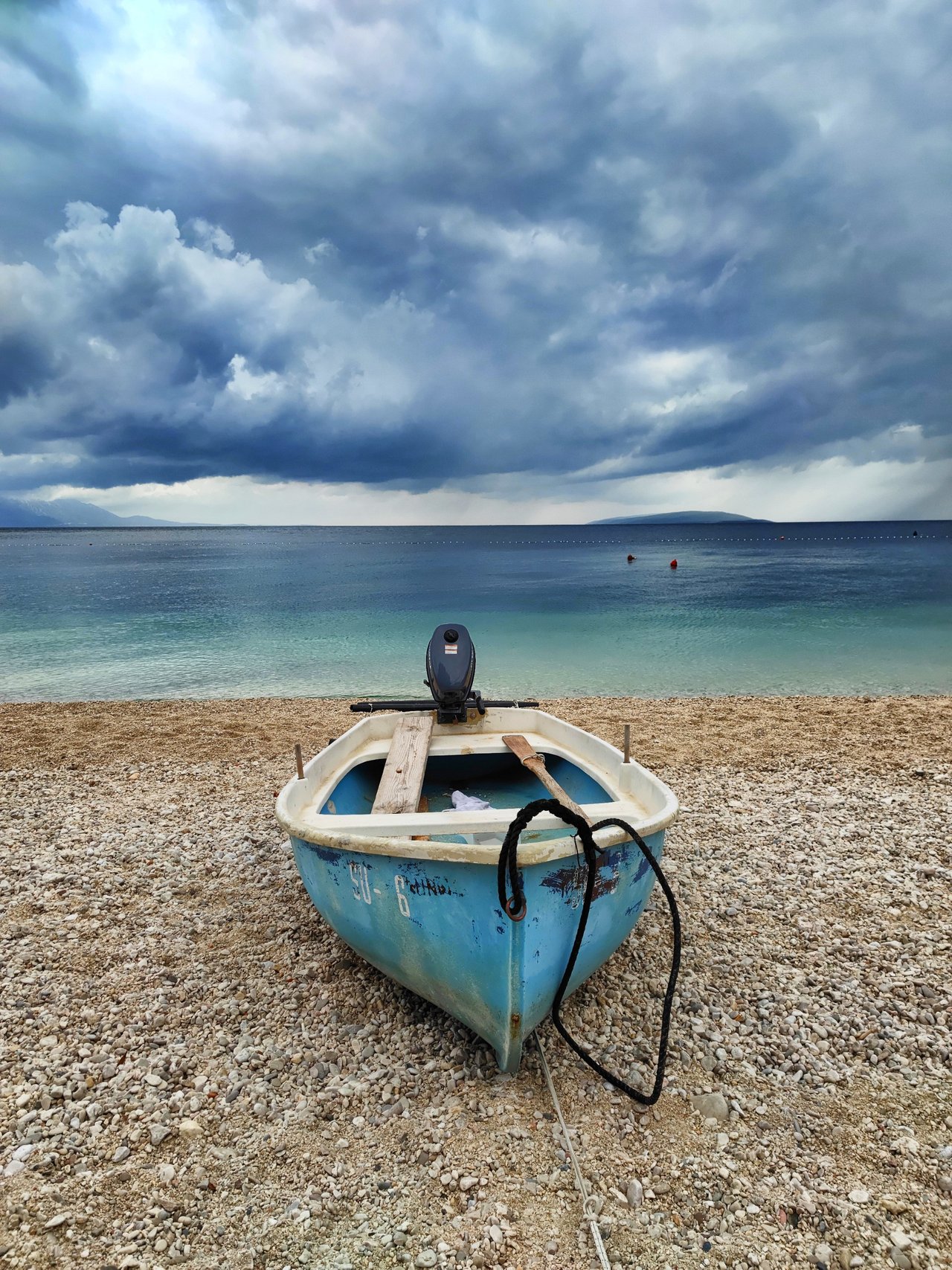 Empty beaches