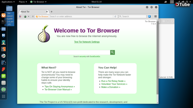Tor browser in kali tor or tor browser gidra