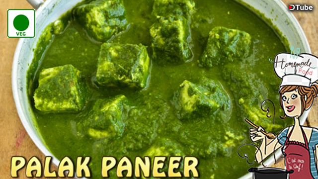 Palak Paneer Vegetables English Version Steemkr