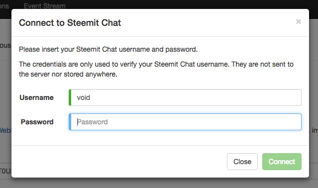 Steemit Chat Connect