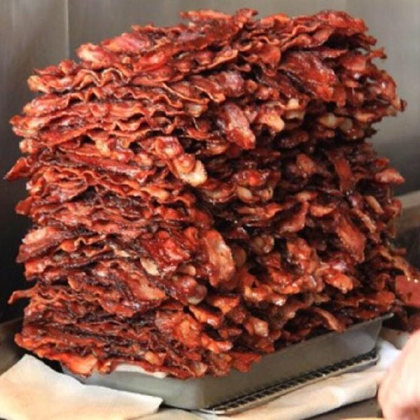 A lot of bacon