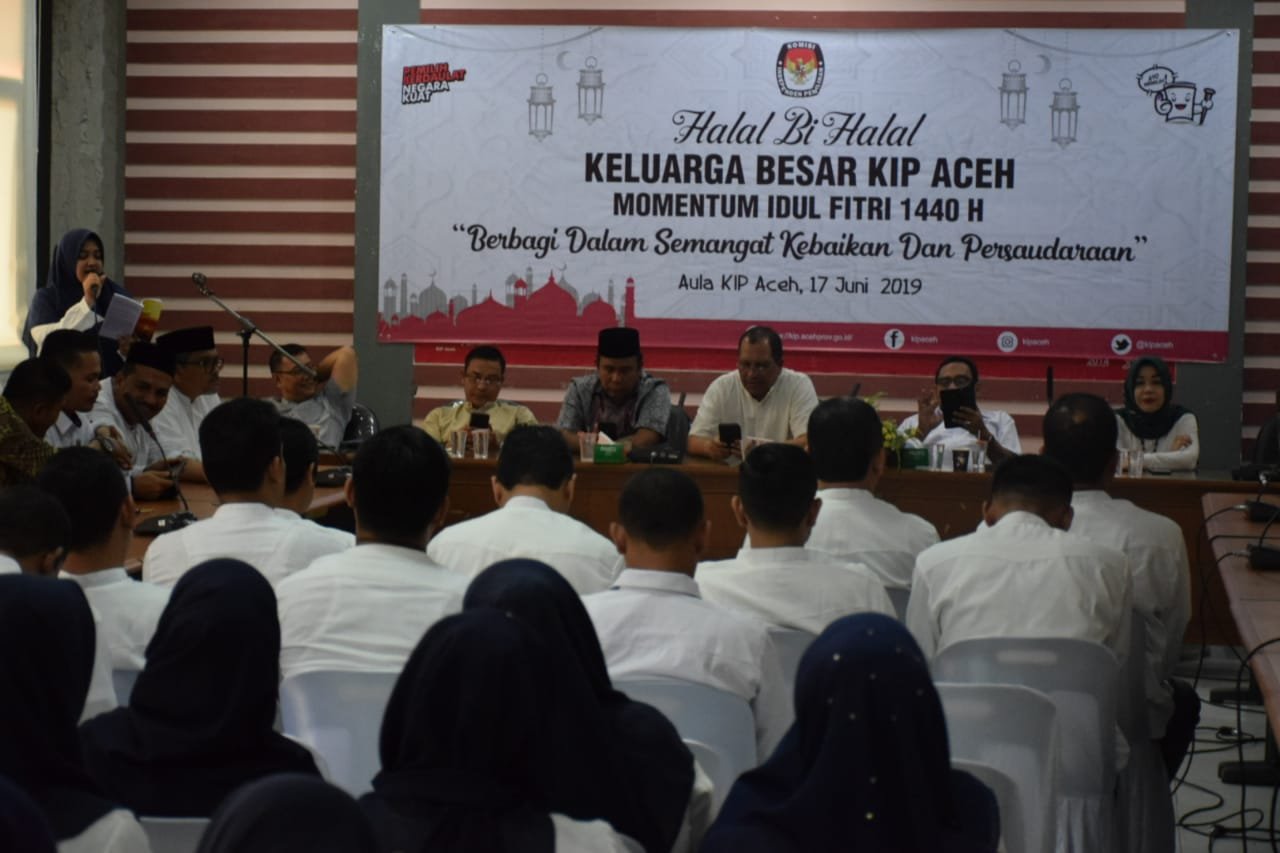 Halal Bihalal Kip Aceh Kirim Doa Untuk Petugas Pemilu Yang