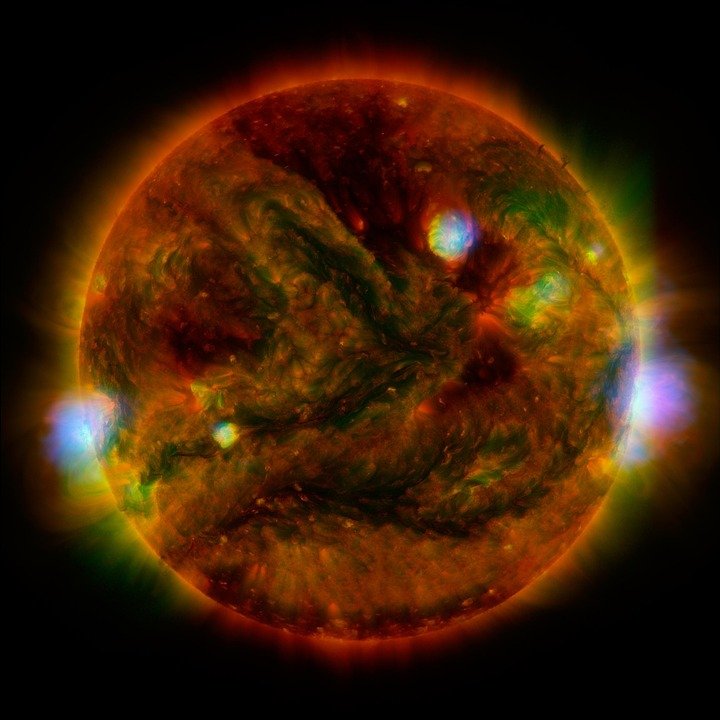 Solar flares