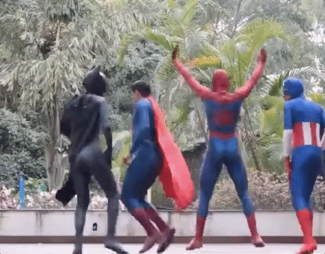 Top funny hero Gifs of the Day by @aaaahhhh Laugh for life :) — Steemit