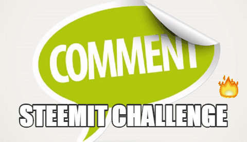 Steemit Comment Challenge Logo