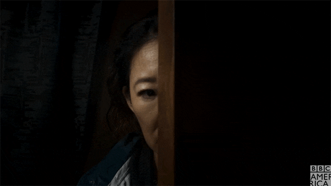 I See You Hiding GIF by BBC America - Find & Share on GIPHY