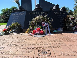 Washingtonville 5 - The monument to members of the Washingtonville community who died on September 11, 2001