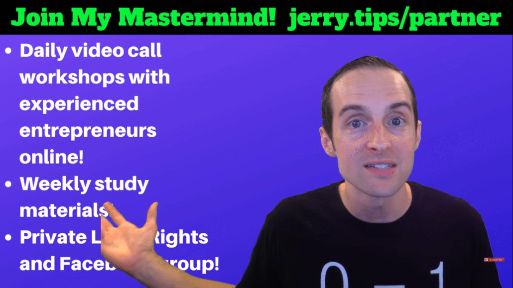 Join Jerry Banfield's Partner Program