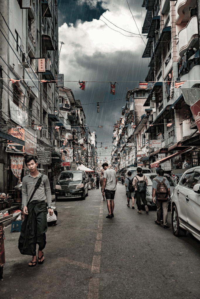 myanmar yangon street photography