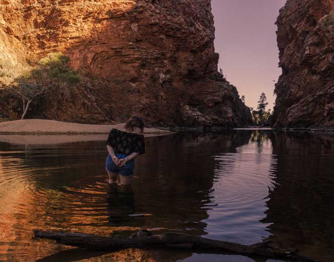 Ripples at Ellery Creek