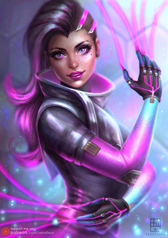 photo Sombra Voice Lines Spanish sombra overwatch review steemkr