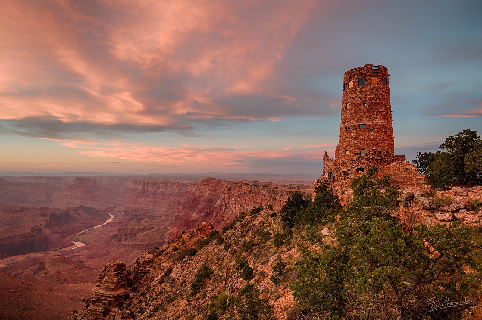 Grand-Canyon-Watchtower-Sunset-Landscape-Fine-Art-Photography_1-Rudy-Gonzales