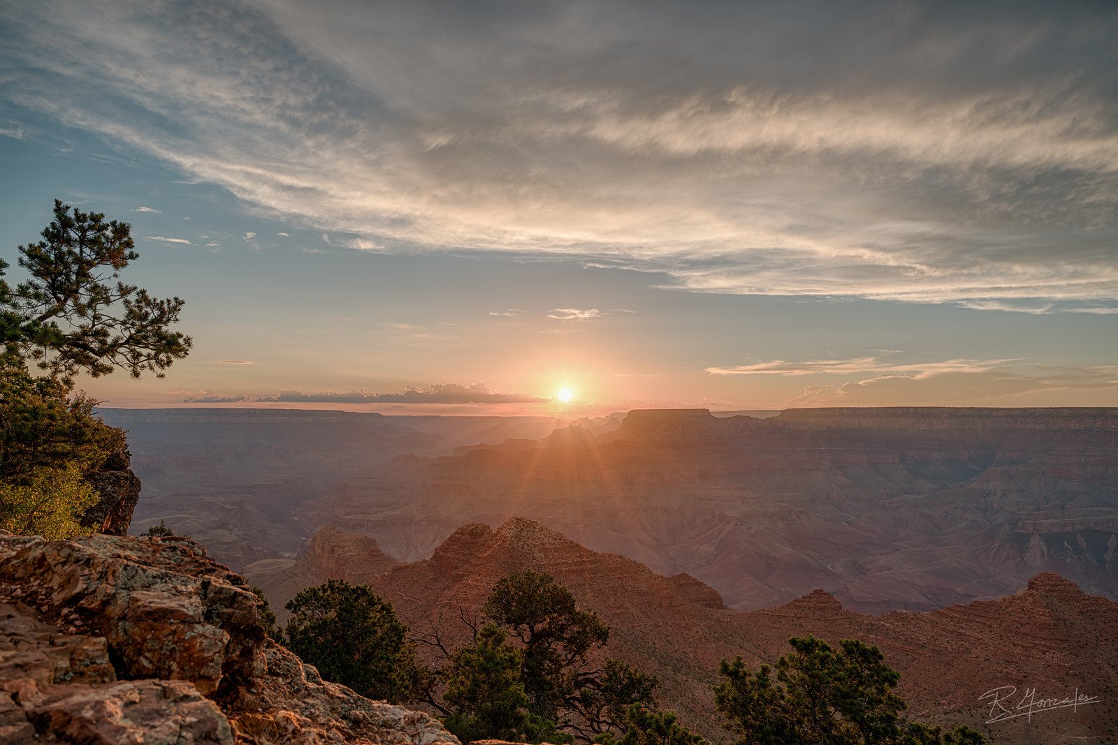 Grand-Canyon-Watchtower-Sunset-Landscape-Fine-Art-Photography-Rudy-Gonzales