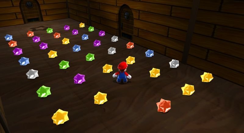 Image result for super mario galaxy star bits"