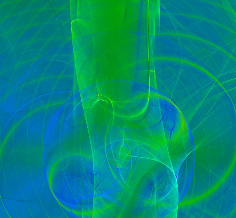 Beautiful Abstract Wallpaper In Blue And Green Free