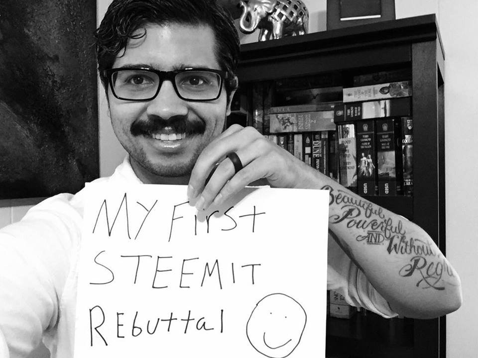 First STeemit Rebuttal