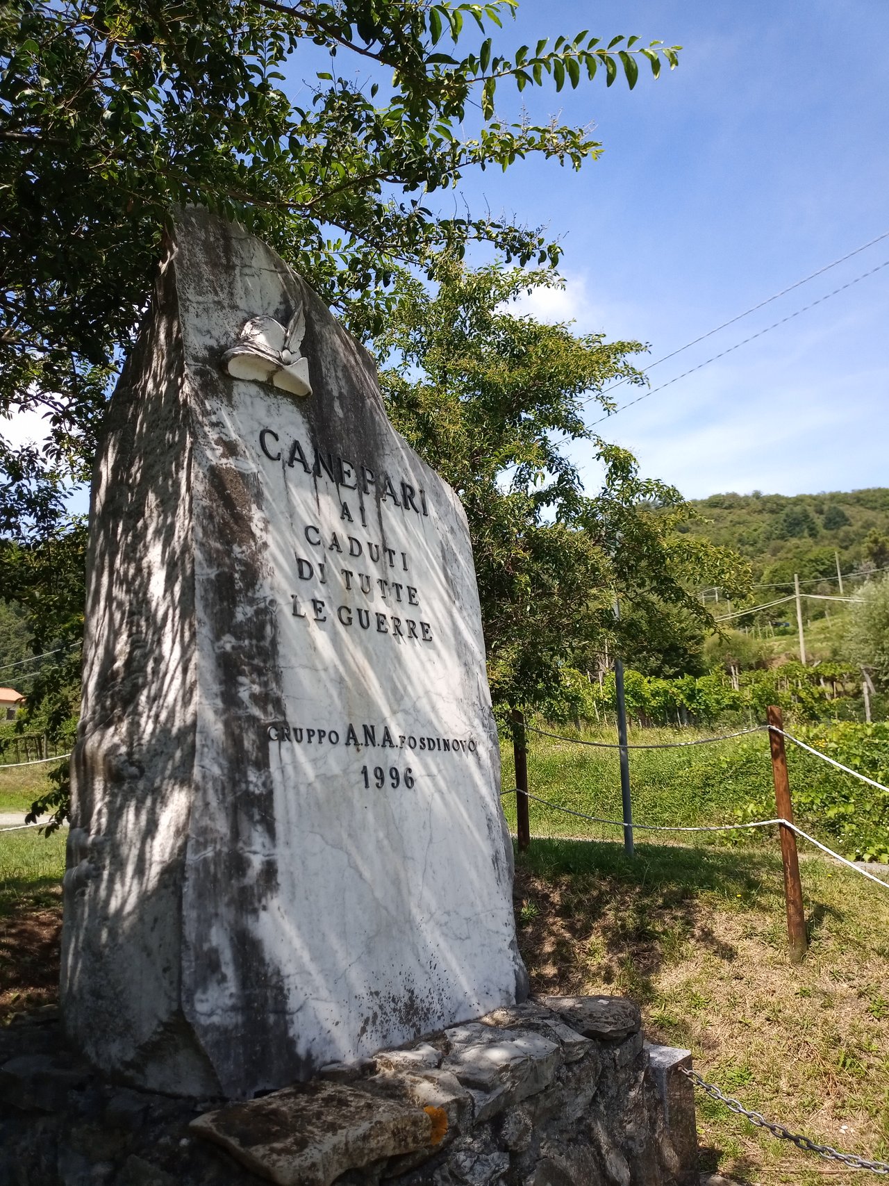 War Memorial Monument, Canepari