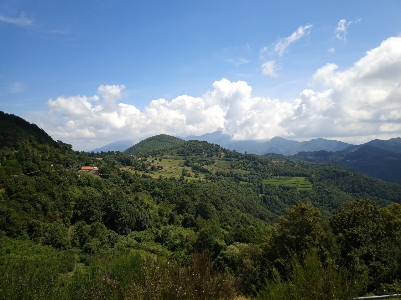 View of the Passo delle Prade