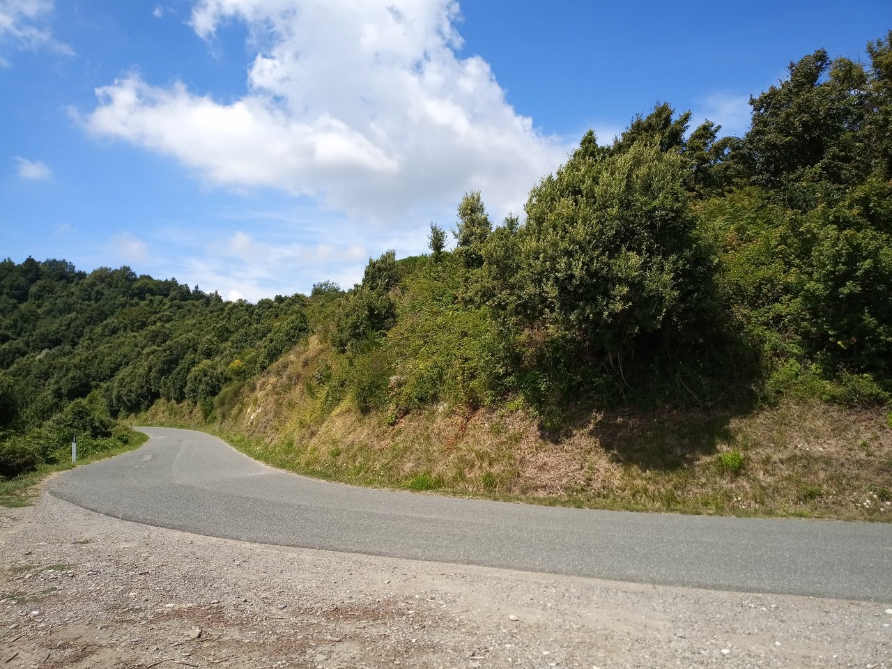 From the rest area, Passo delle Prade