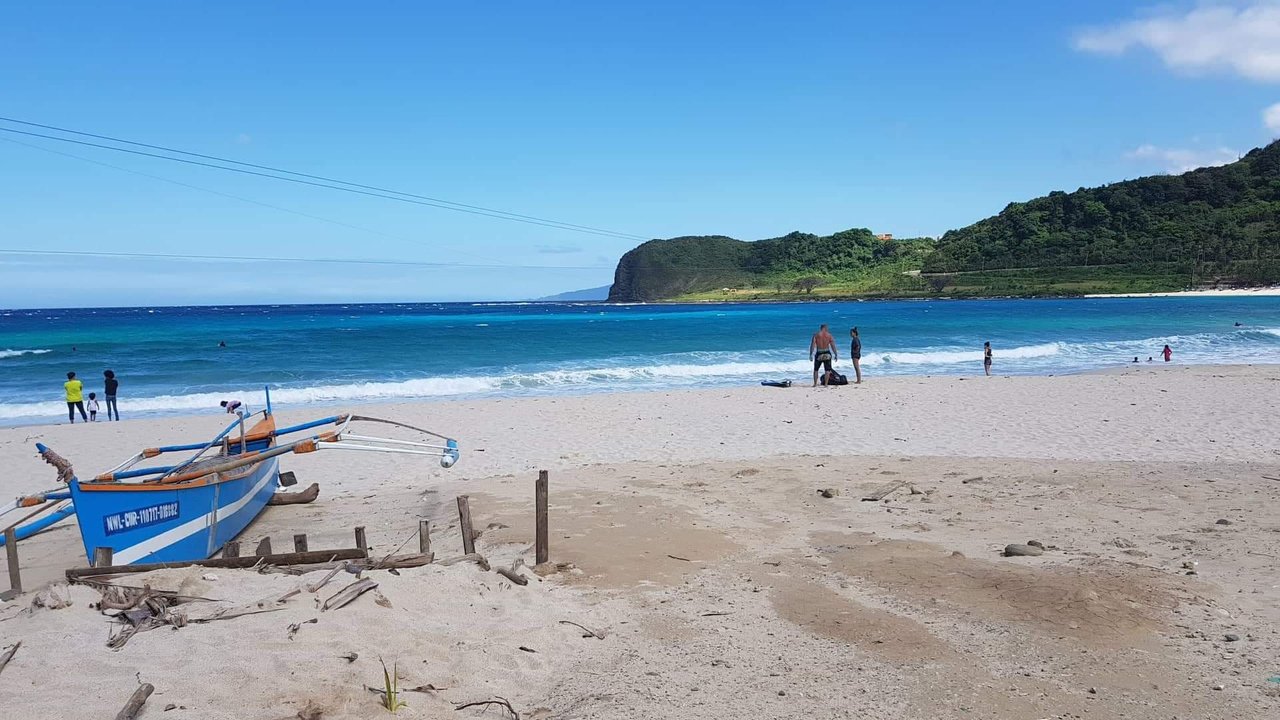 White sandy beaches