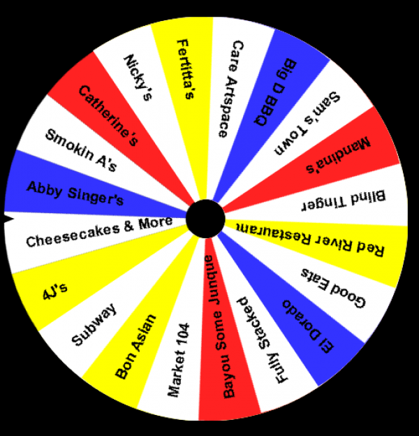 Pick A Random Name Generator Wheel