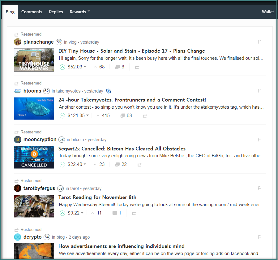 ResteemReblog Is A Great Feature To Share Others Valuable Posts My Followers And Bump Their On The Top Feed Other Hand Sometimes It