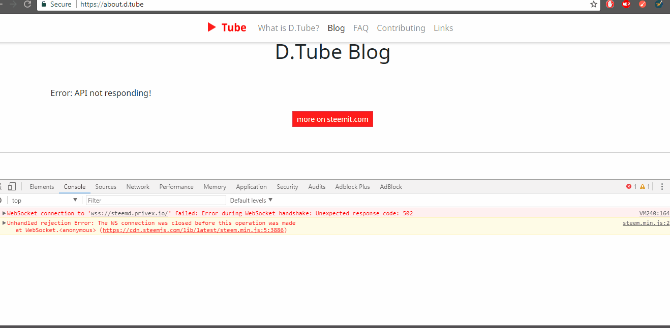 error about dtube console.gif