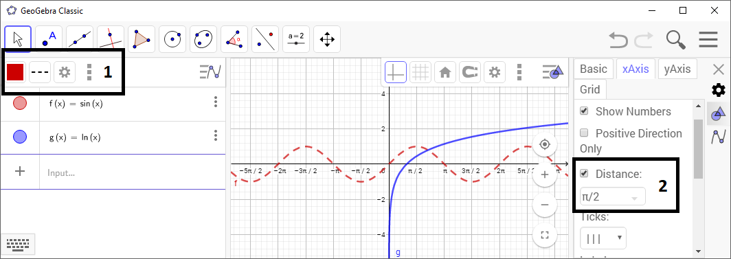 How to Draw Graphics with GeoGebra
