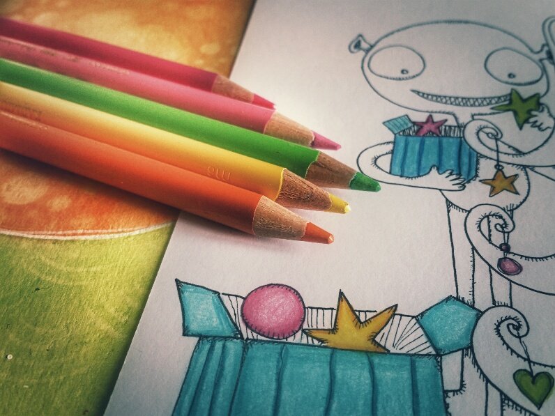 #decemberphotochallenge CHRISTMAS TREE and ANOTHER COLORING PAGE FREE