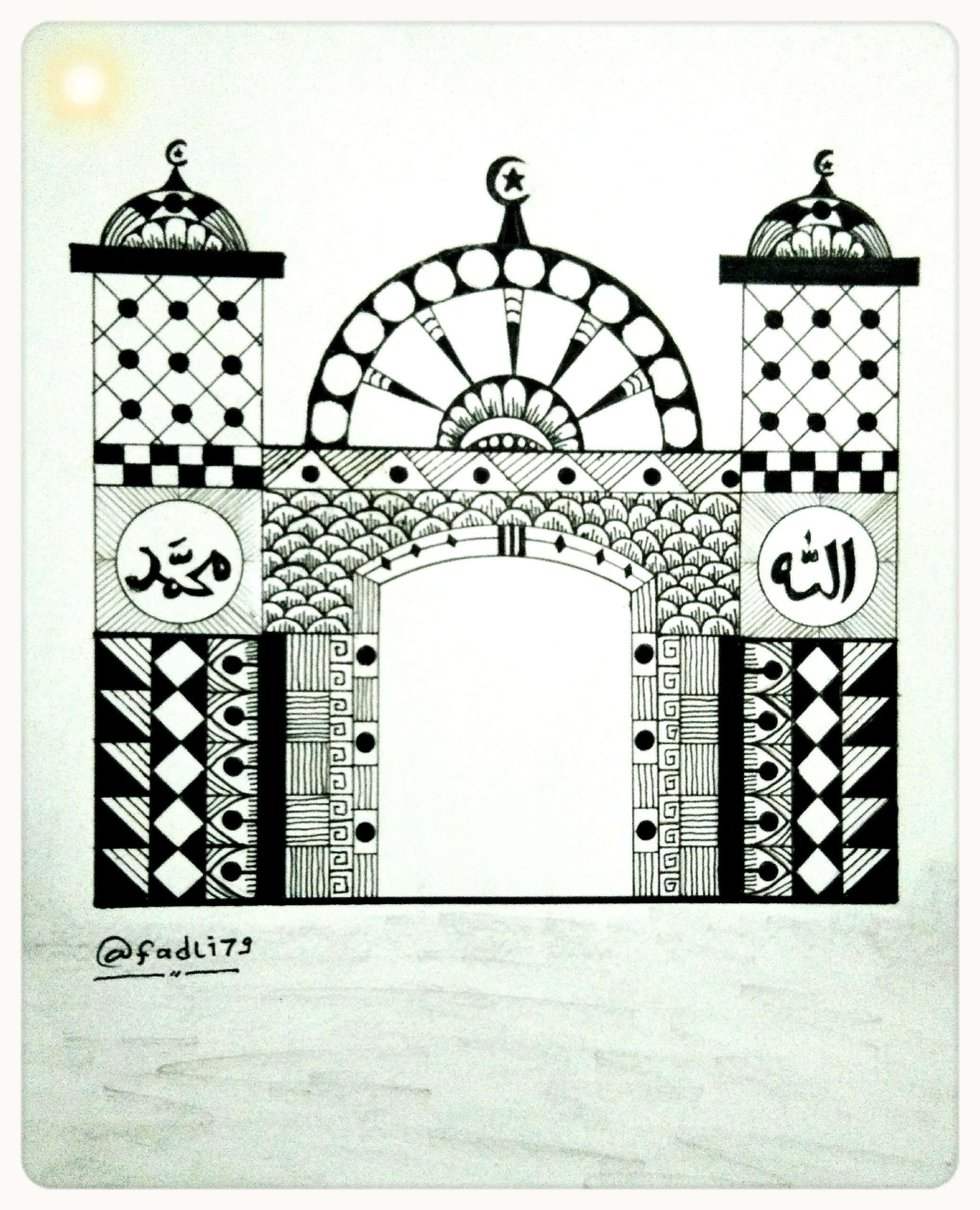 Gambar Ilustrasi Masjid Iluszi
