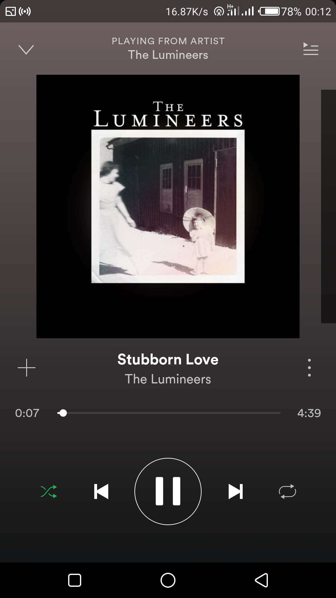 the lumineers stubborn love