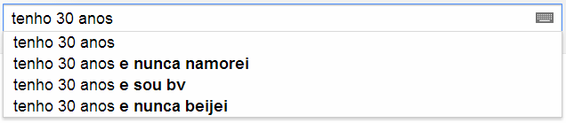 "Tenho 30 anos e sou BV"