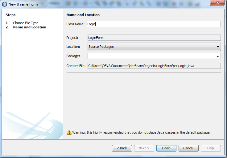 Java Tutorial How To Make A Simple Login Program In Netbeans