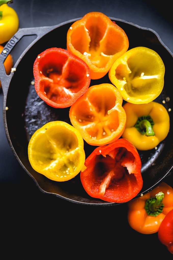 Veggies + Lemon Grass Wild Rice Stuffed Peppers (4).jpg