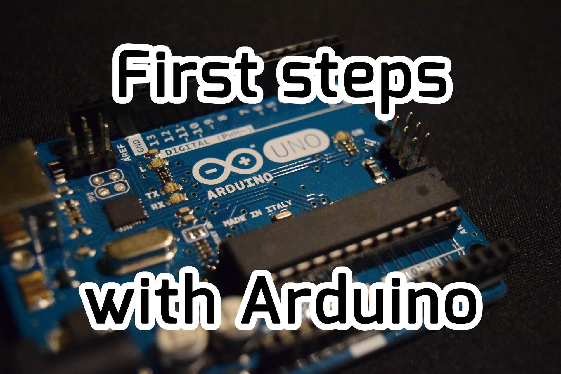 [EN]Getting Started with Arduino