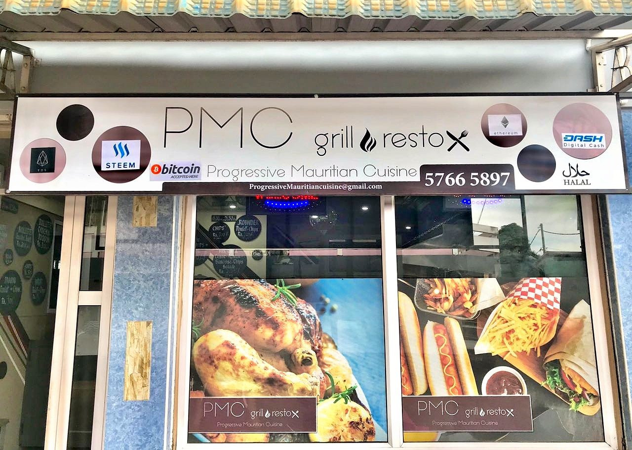 PMC GRILL AND RESTO : First bistro to accept crypto as payment! Yes