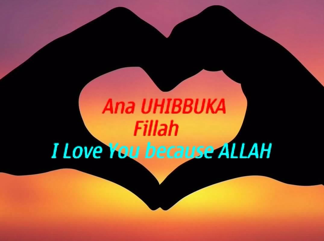 Ana Uhibbuka Fillah I Love You Because Allah Steemkr