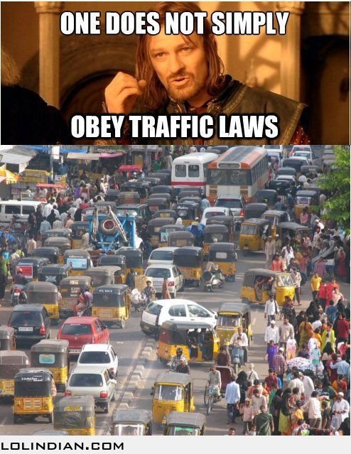No one obey traffic rules in India — Steemit