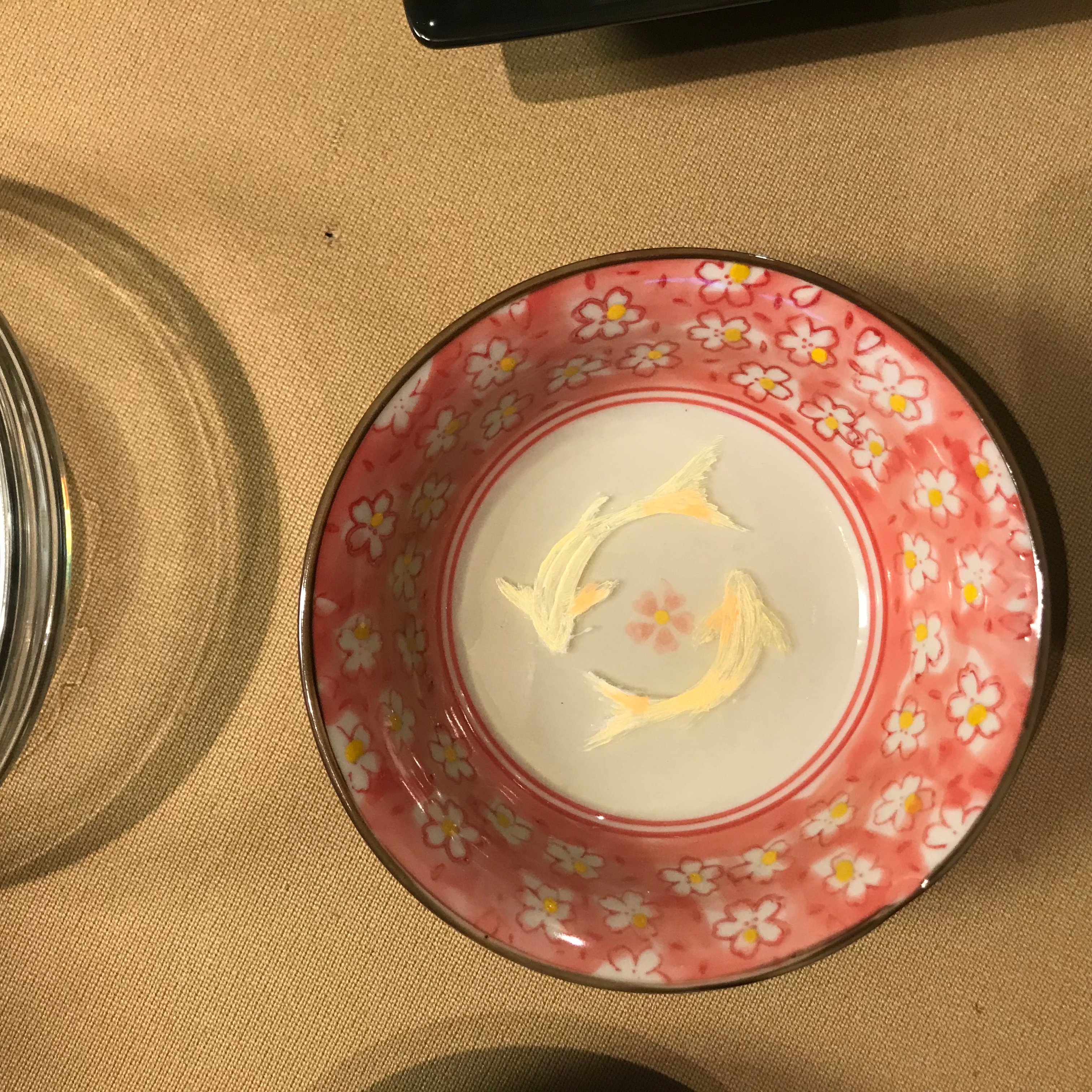 Koi fish bowl painting Day 1 — Steemit