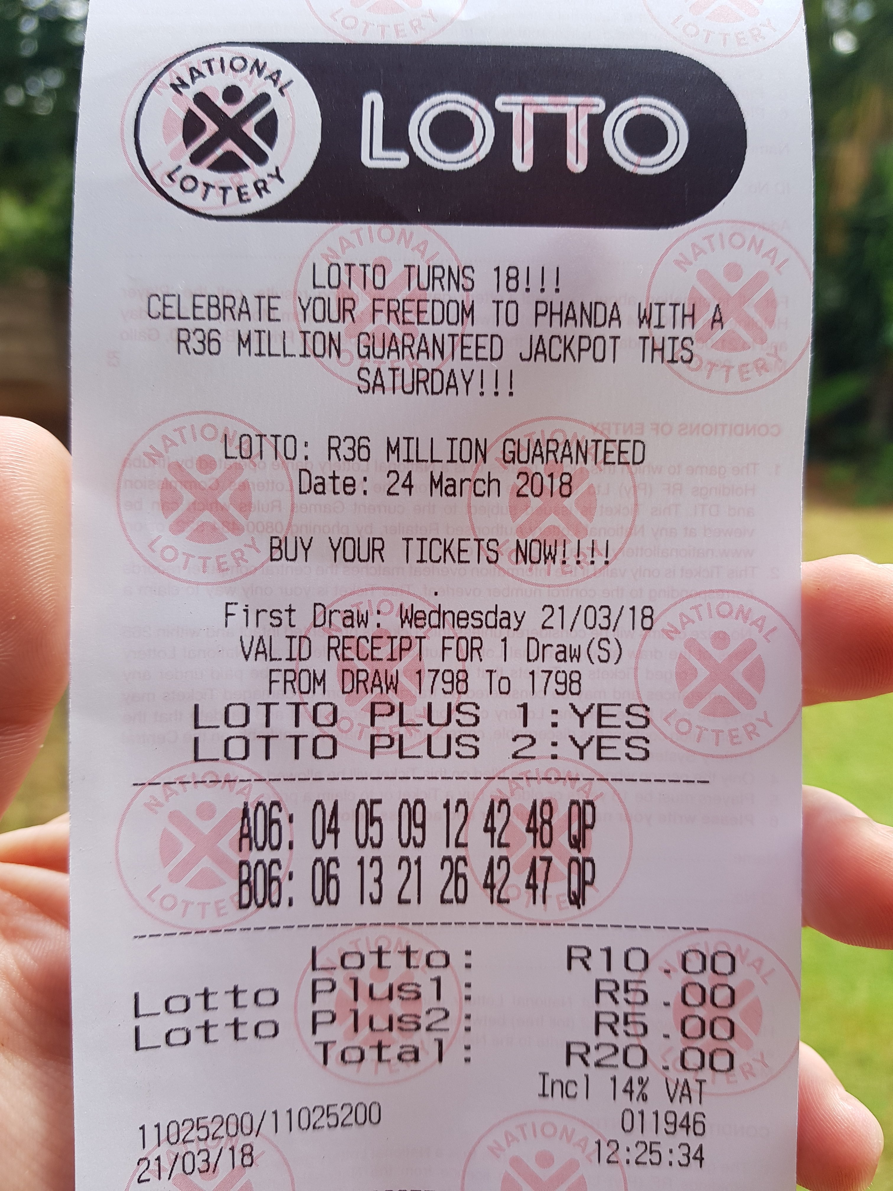 lotto plus ticket