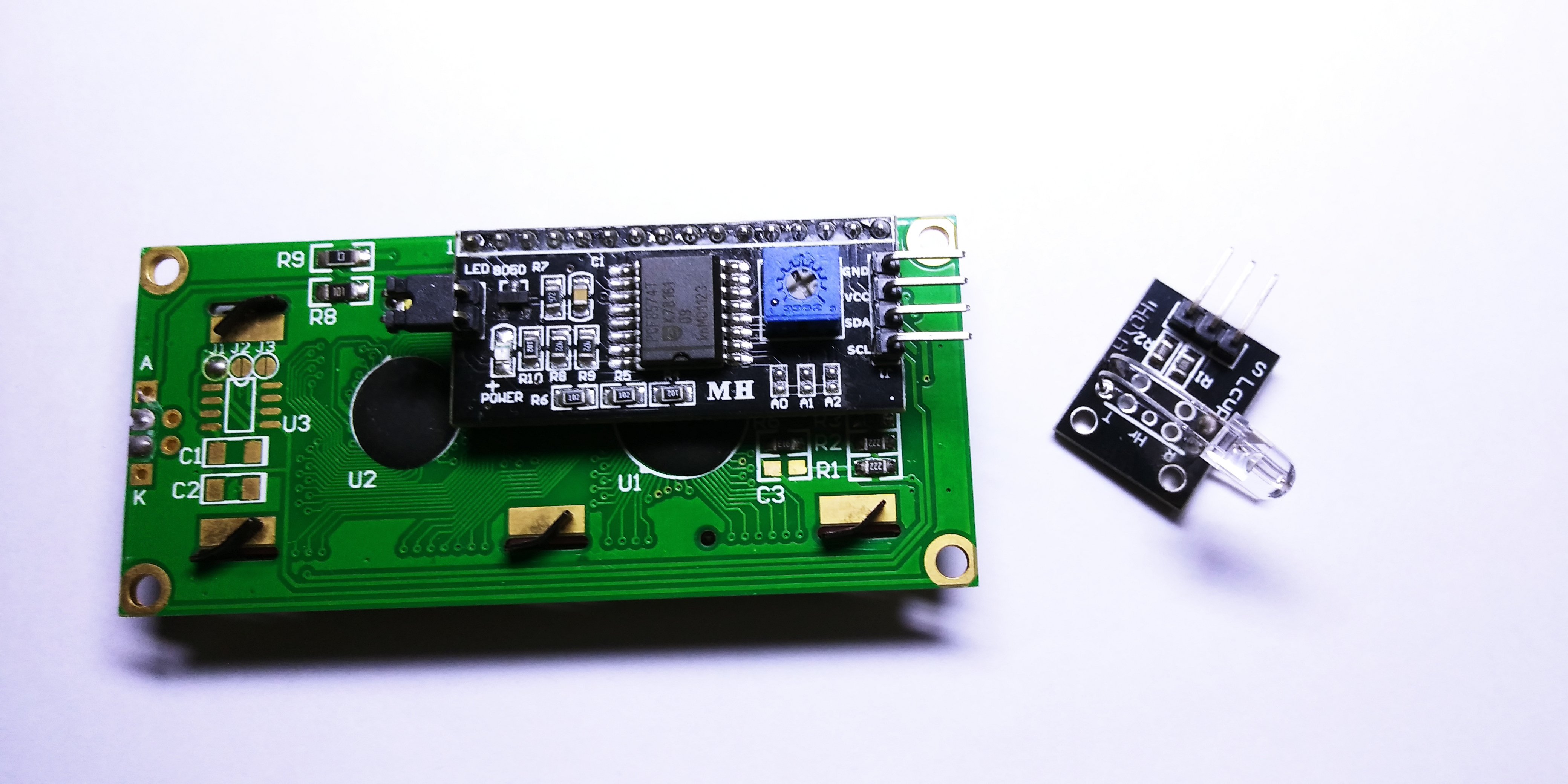 Arduino project ky and lcd to monitor pulse rate