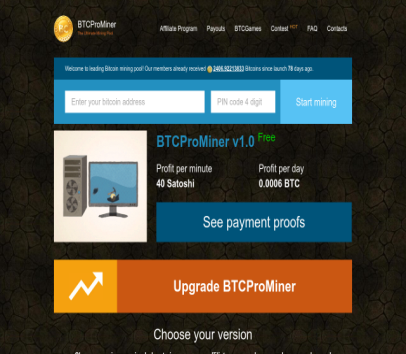 Free Bitcoin Miner That Real Paying Btcprominer - 