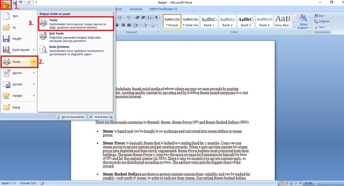 Sanal yazıcı kullanarak PDF dosyasına yazdırma Sanal yazıcı kullanarak PDF dosyasına yazdırma