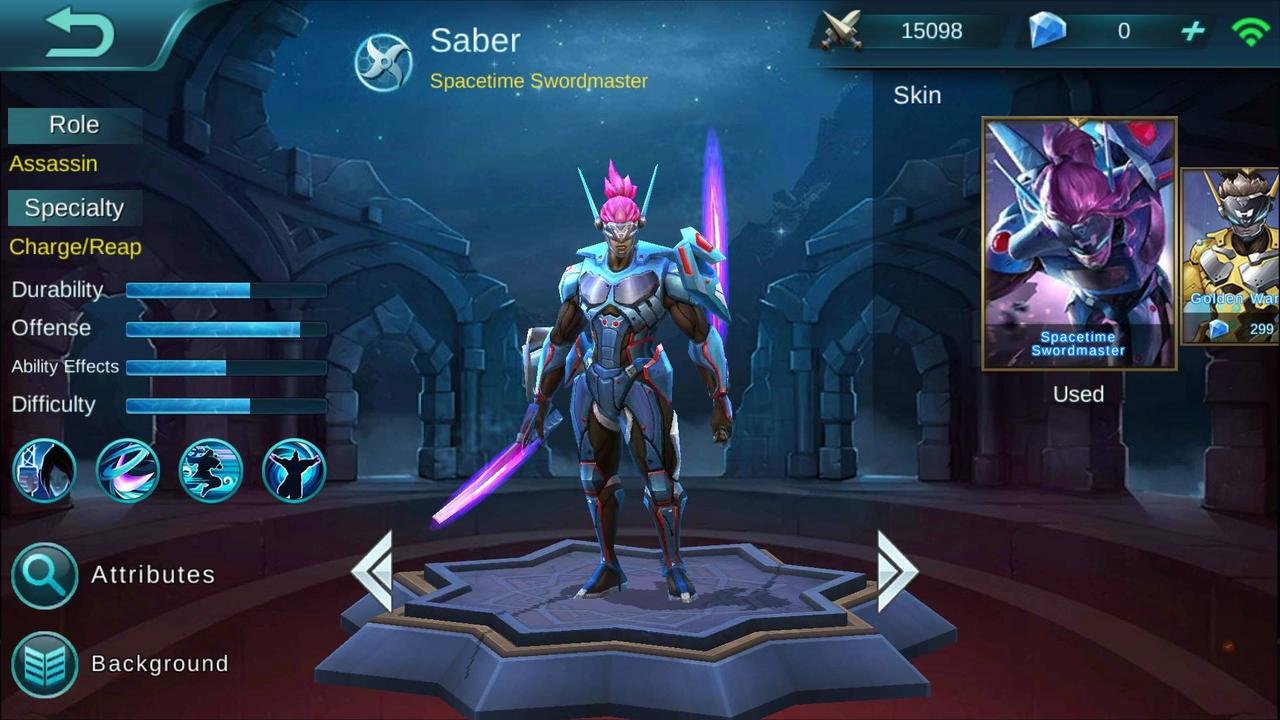 Achmadgaming Learn The Deadly Skill Of Saber Mobile Legends And