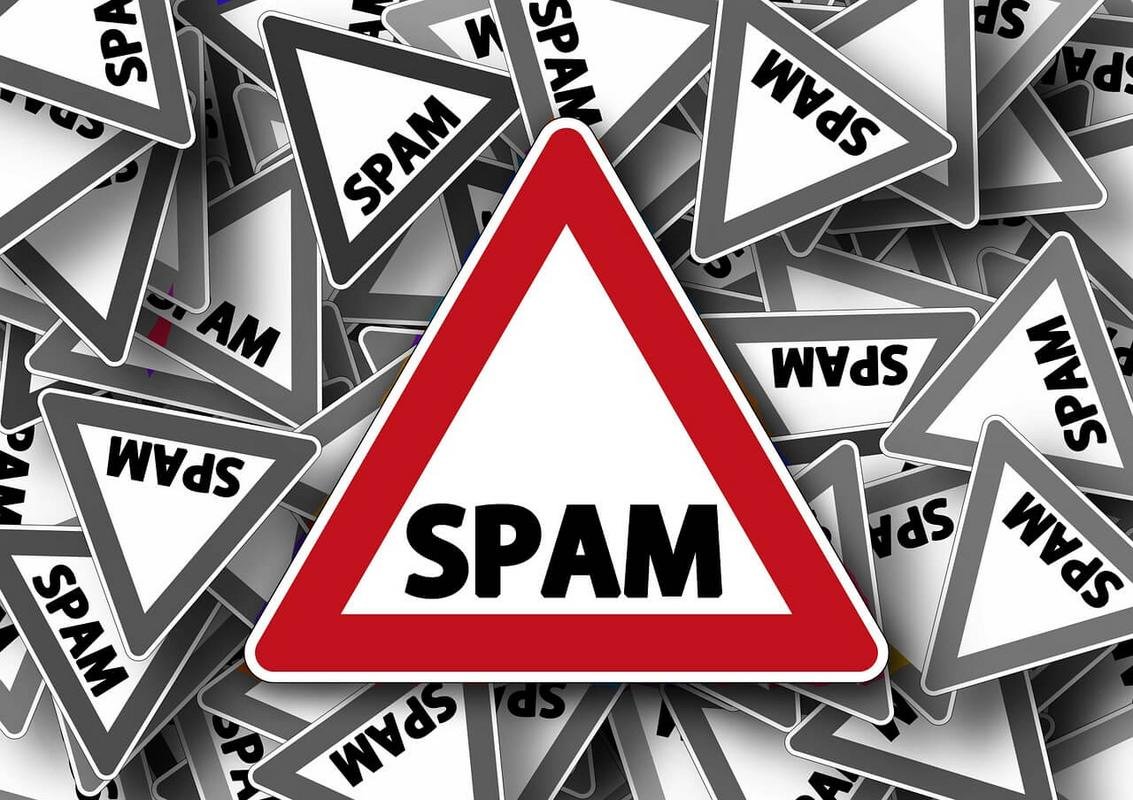 Spam sign