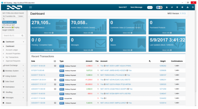 NXT_dashboard