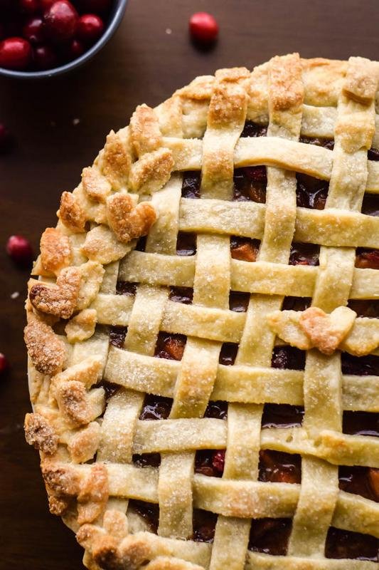 Apple & Cranberry Holiday Pie - FOOD PHOTO SHOOT - MAGAZINE